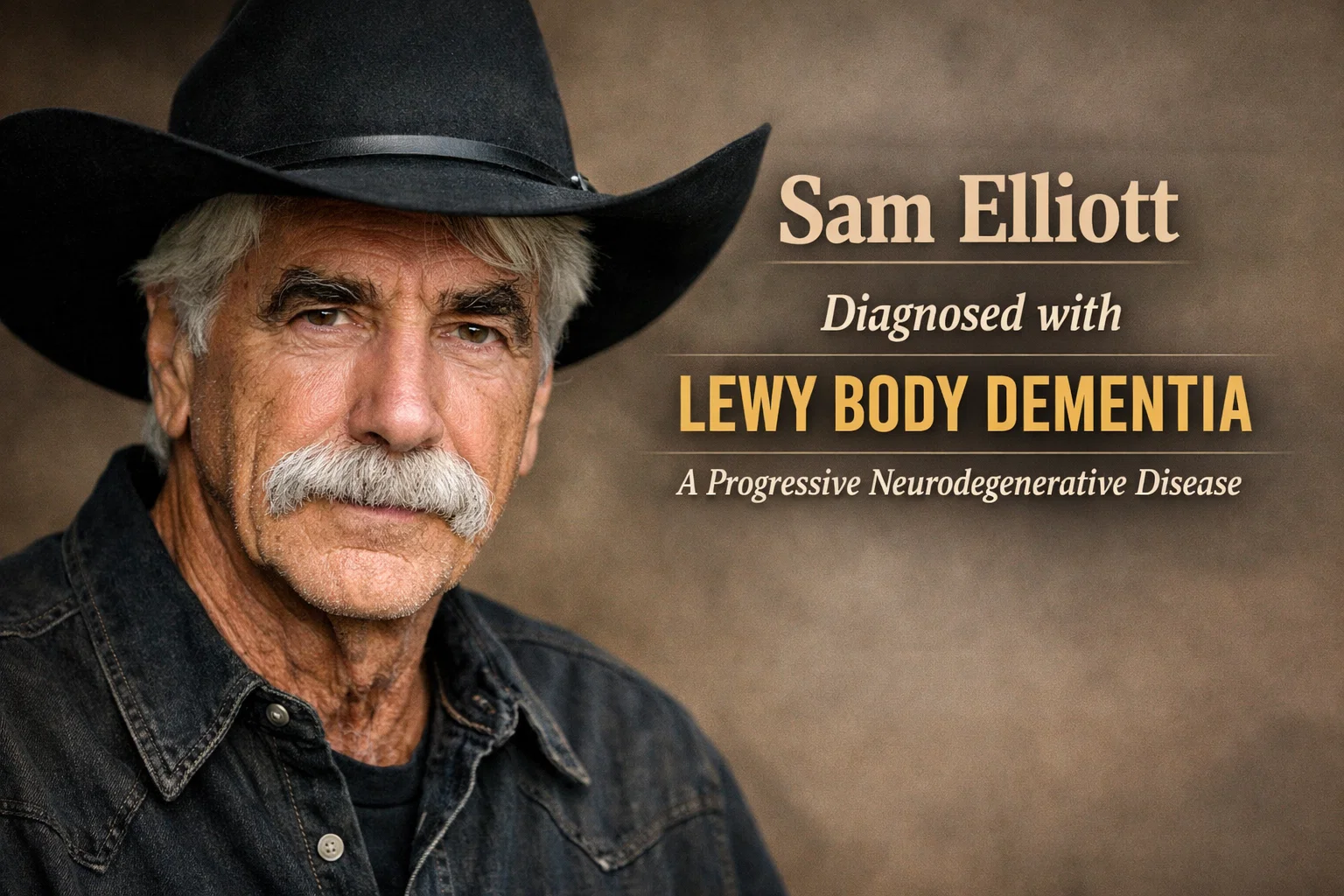 what disease does Sam Elliott have