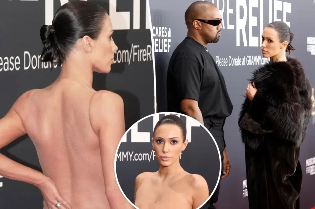 Bianca Censori Grammys Outfit