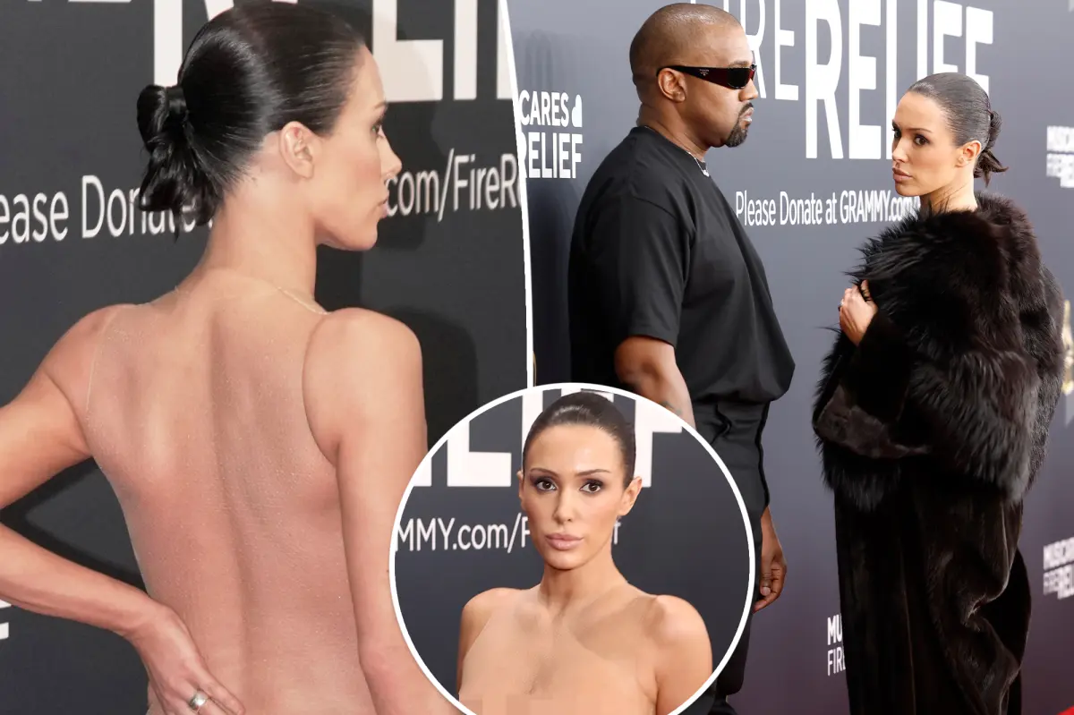 Bianca Censori Grammys Outfit